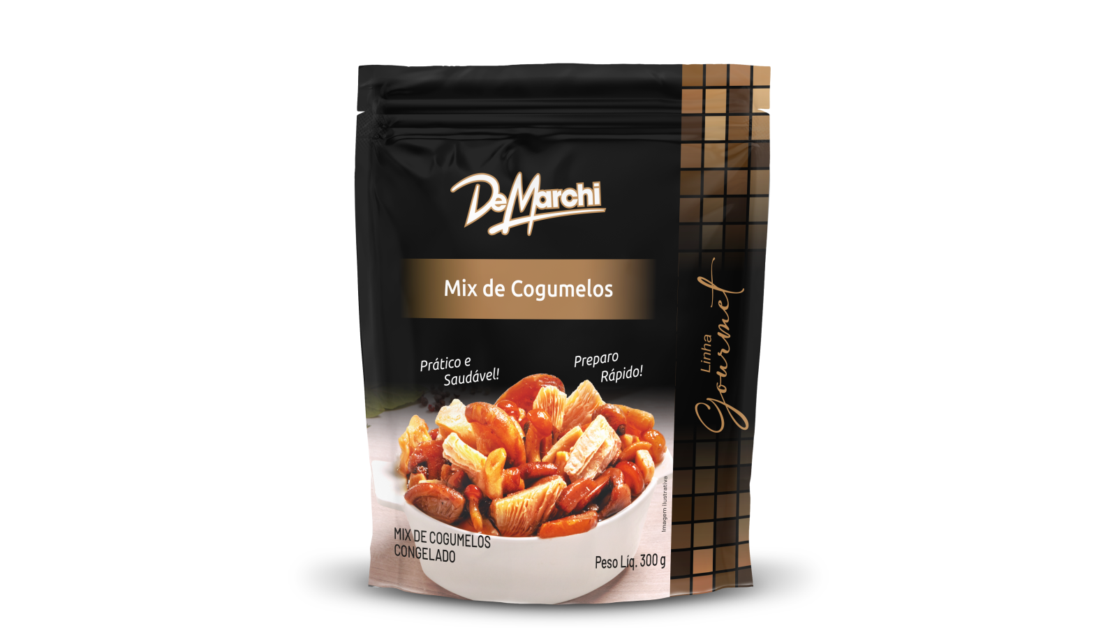 Mix de Cogumelos Congelado IQF 300 g