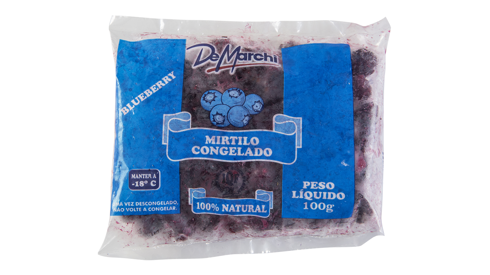 Blueberries Congelado IQF 100 g
