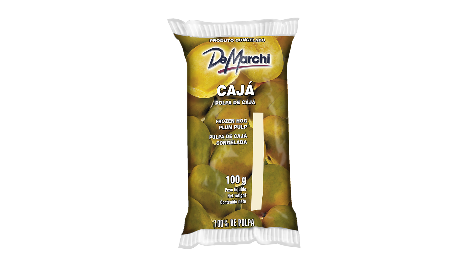 Polpa de Cajá Integral Congelada 100g