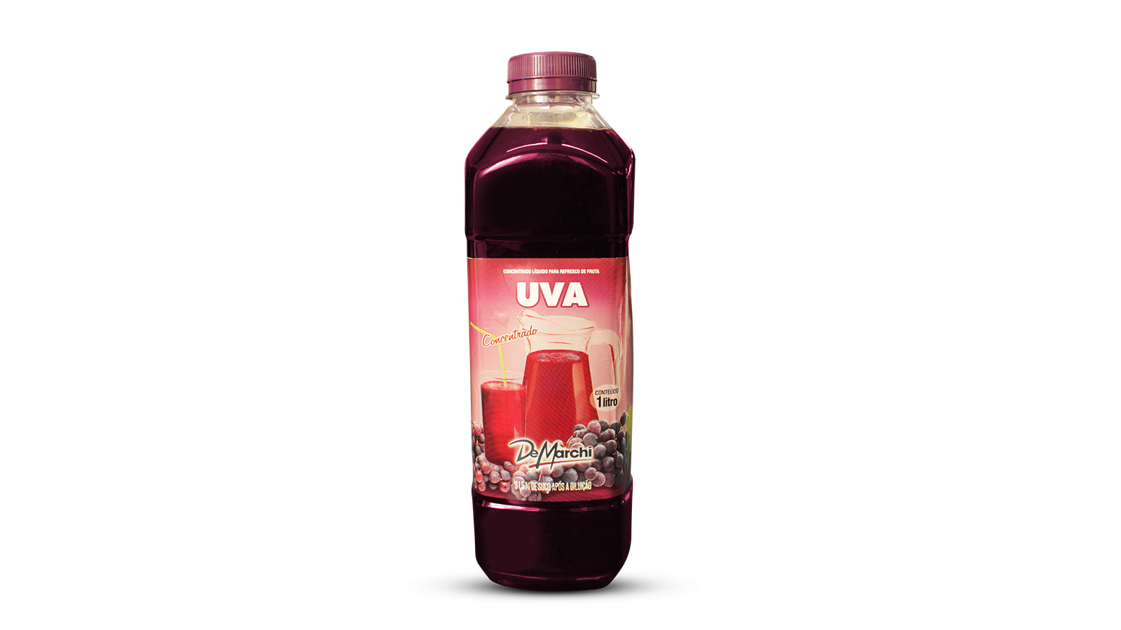 Concentrado Liquido para Refresco de Fruta Uva 1l