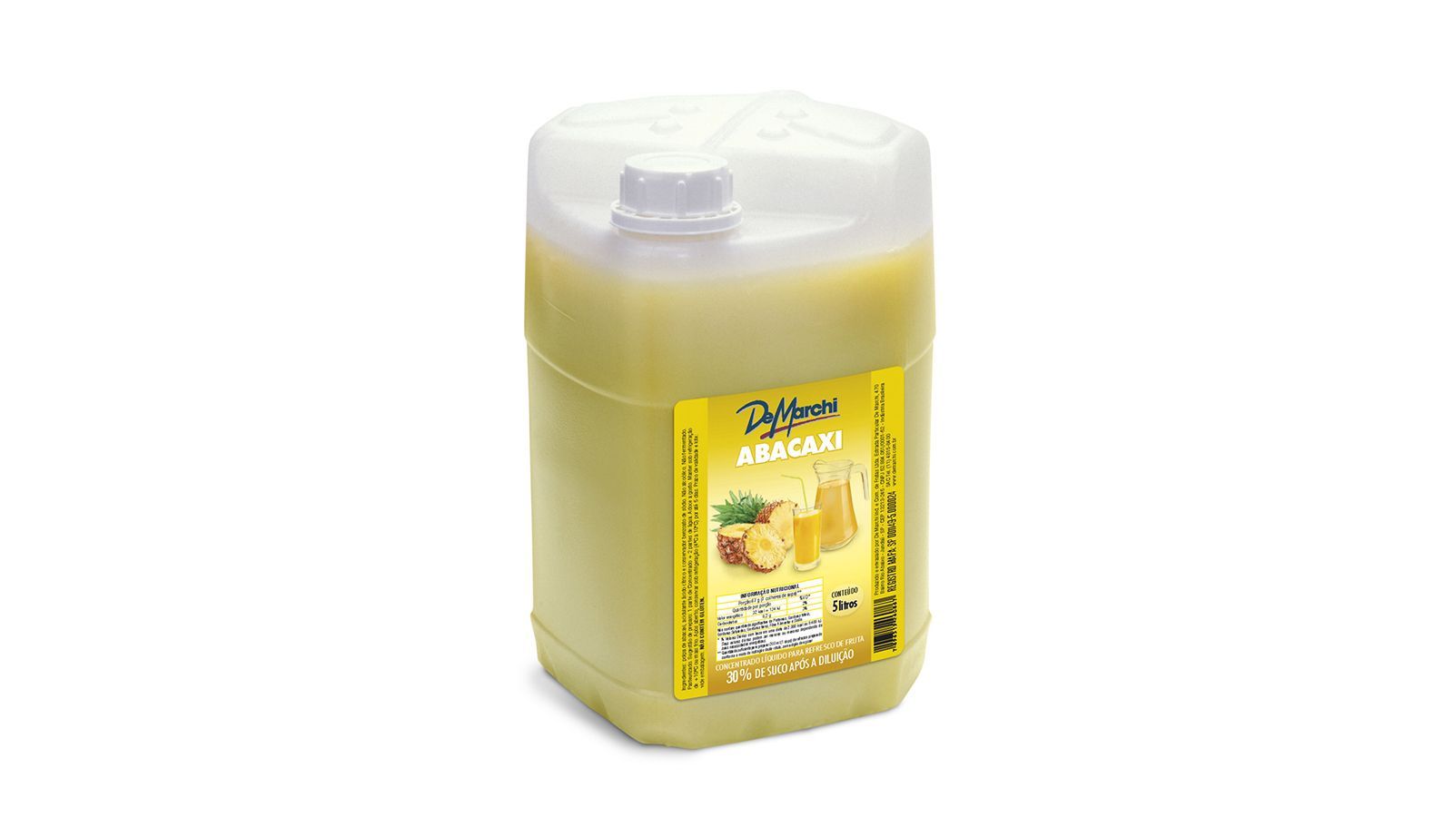 Concentrado Liquido para Refresco de Fruta - ABACAXI - 5l