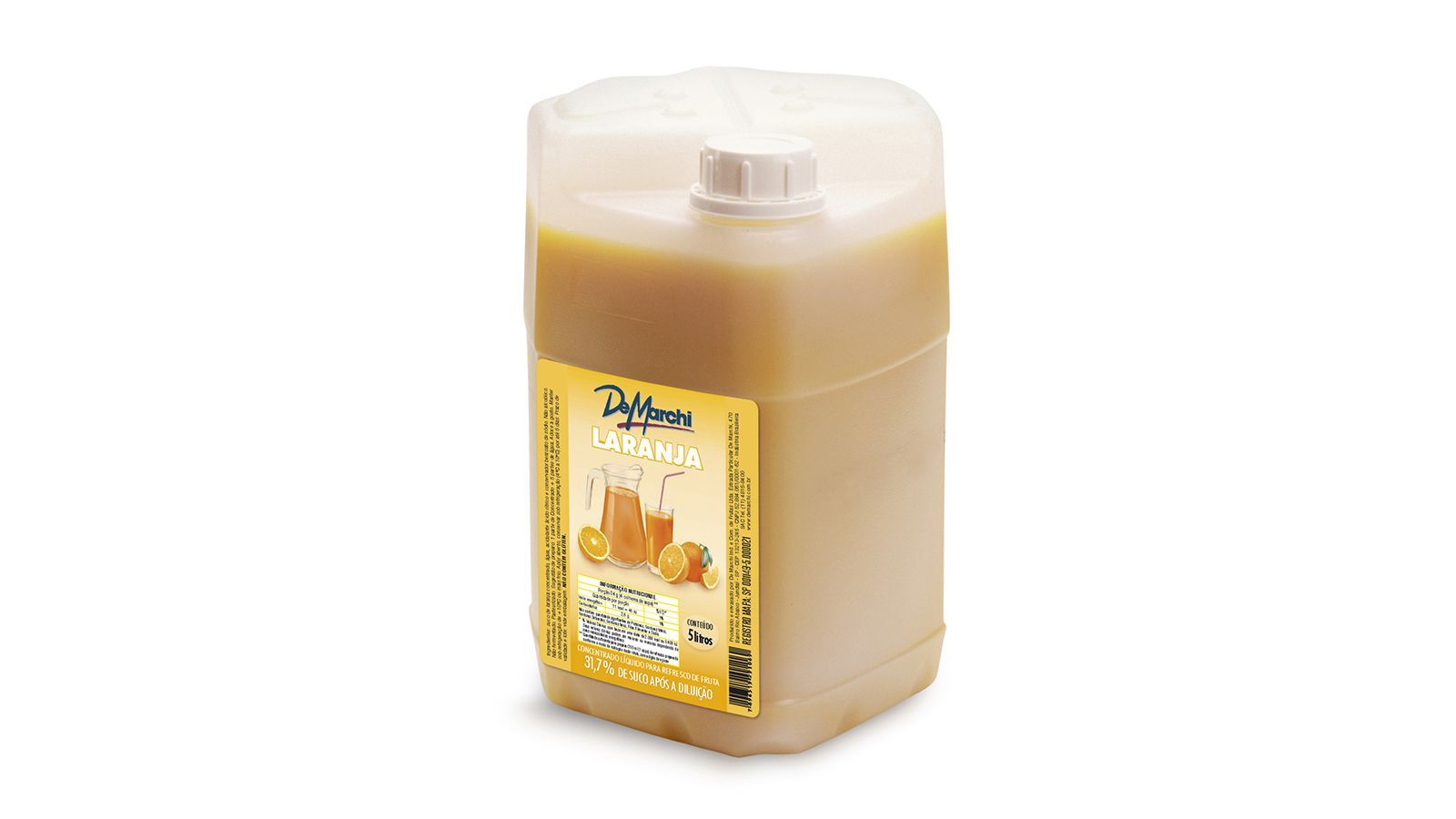 Concentrado Liquido para Refresco de Fruta - LARANJA - 5l