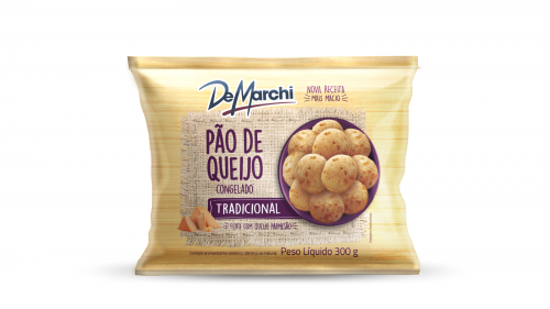 Pão de Queijo Tradicional DM 25GR SC 300g CX 12  kg