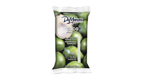 Polpa de Coco Integral Congelada 100g