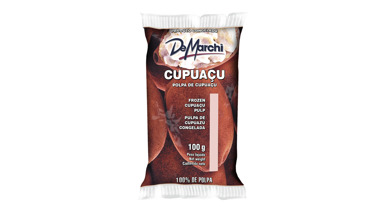 Polpa de Cupuaçu Integral Congelada 100g