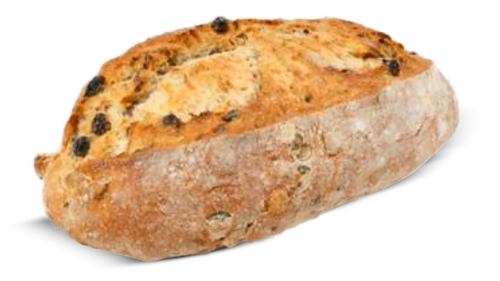 Pão Integral Nozes e Passas Pré Assado 220GR
