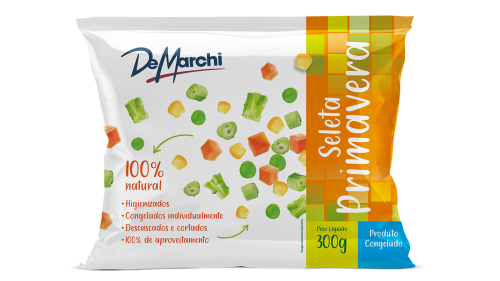 Seleta Primavera não cozida Congelada DM 300G 20 PCT CX 6KG