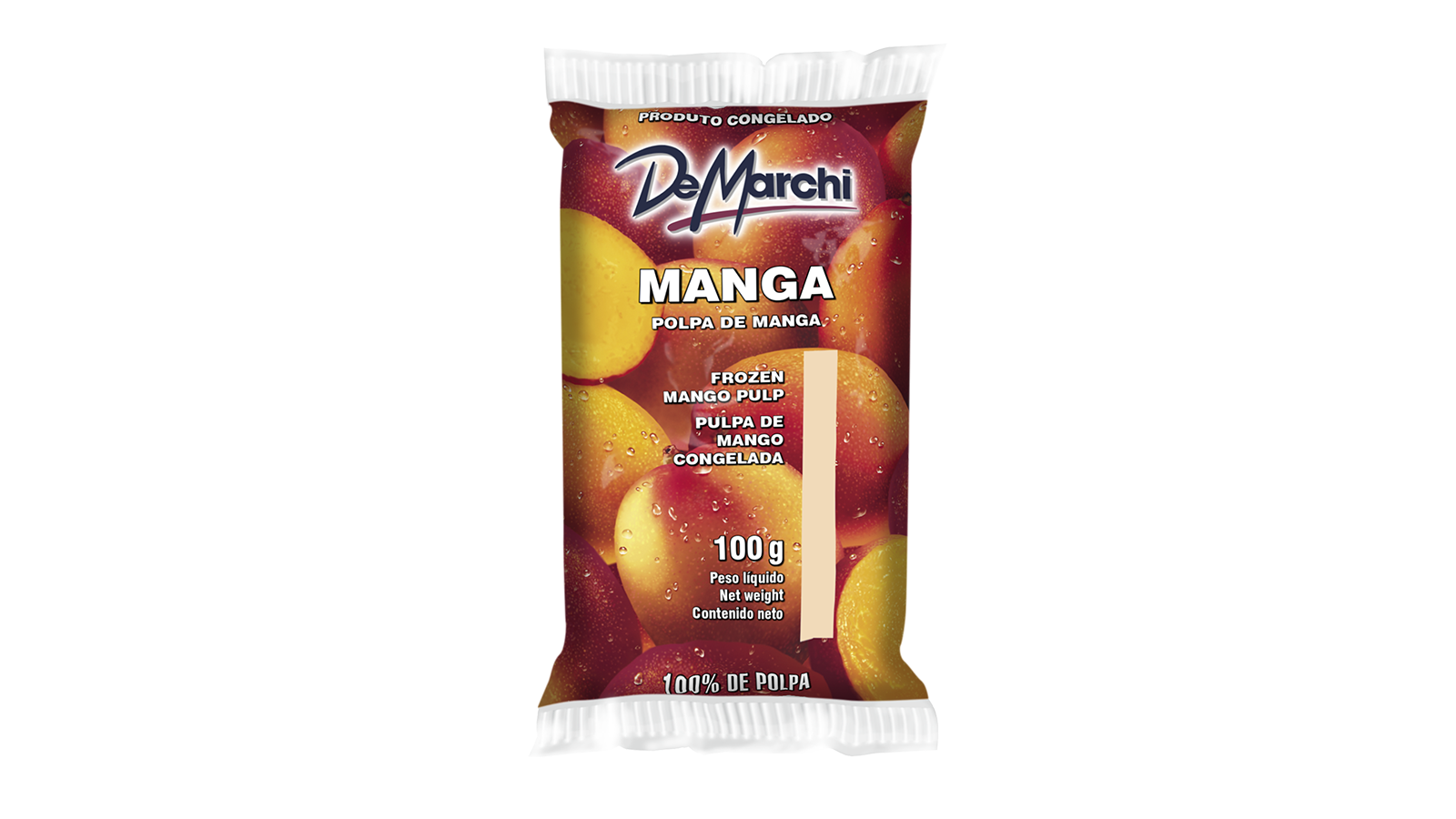 Polpa de Manga Integral Congelada 100g