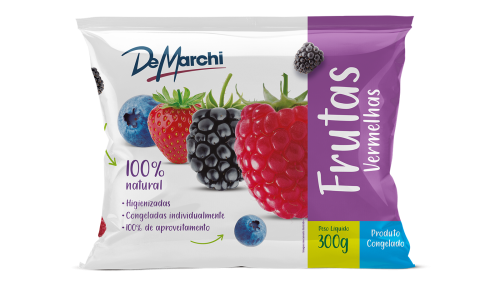 Frutas Vermelhas Congelada DM 300G 20 PCT CX 6KG