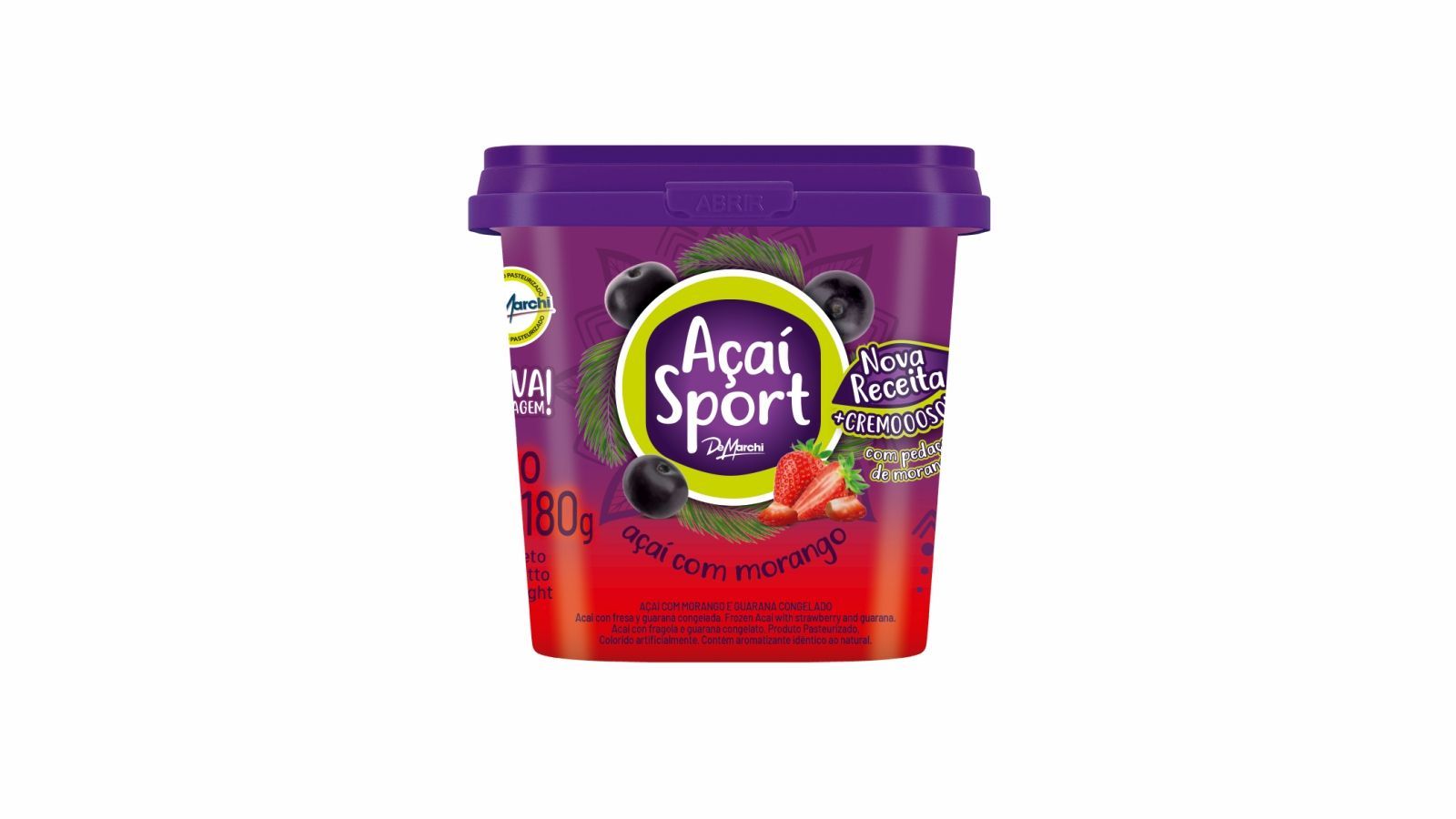 Açaí com Morango NG Congelado 180G CX 4,32KG