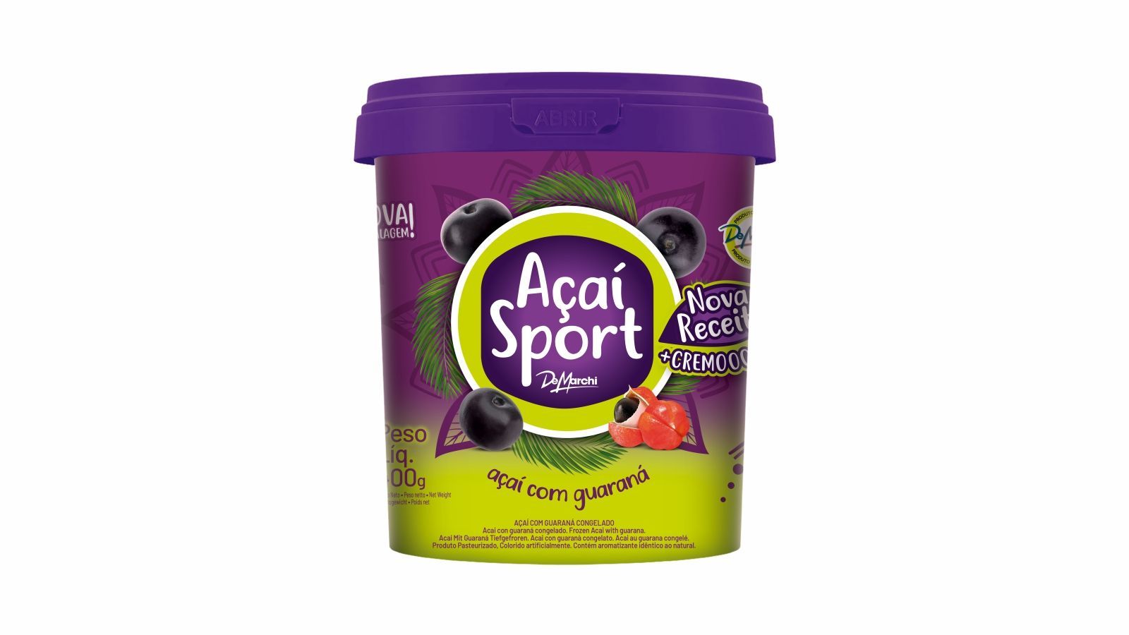 Açaí Tradicional NG Congelado 400G CX 4,8KG