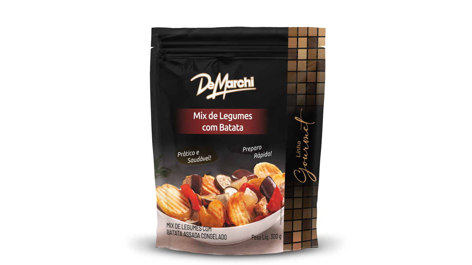 Mix de Legumes com Batata Assada Congelado 300G CX 6 KG