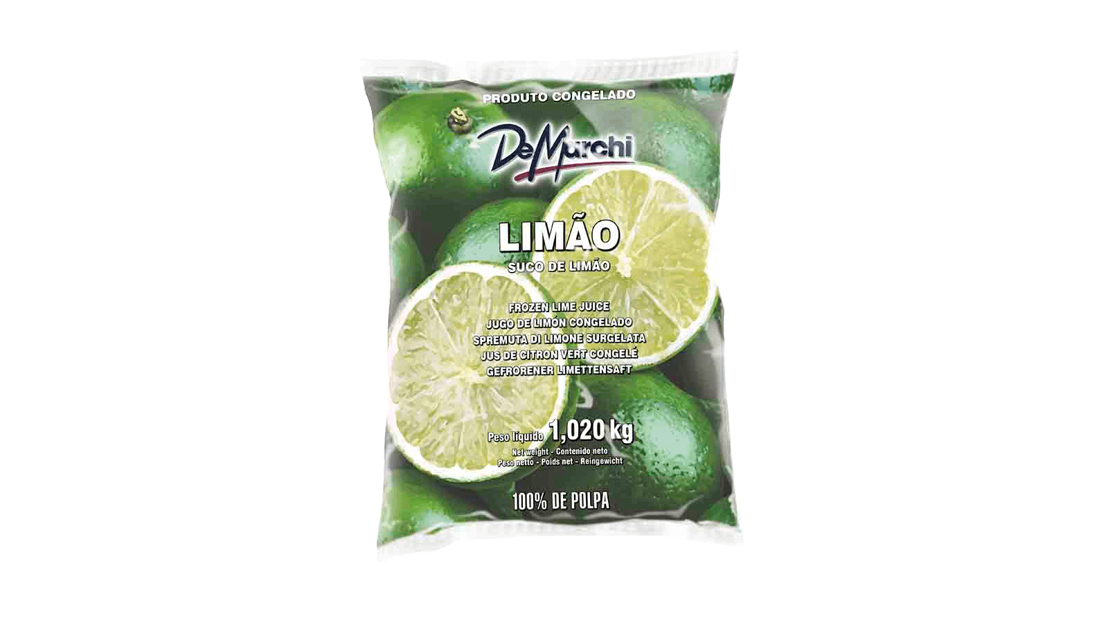 Suco de Limão Congelado 1,020KG - 6 UN