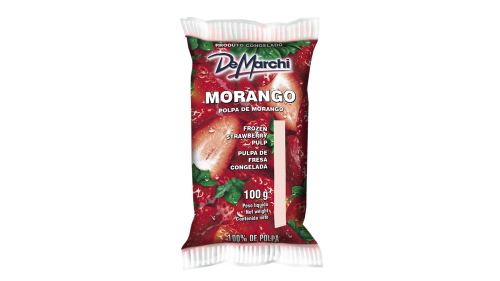 Polpa de Morango Integral Congelada 100g
