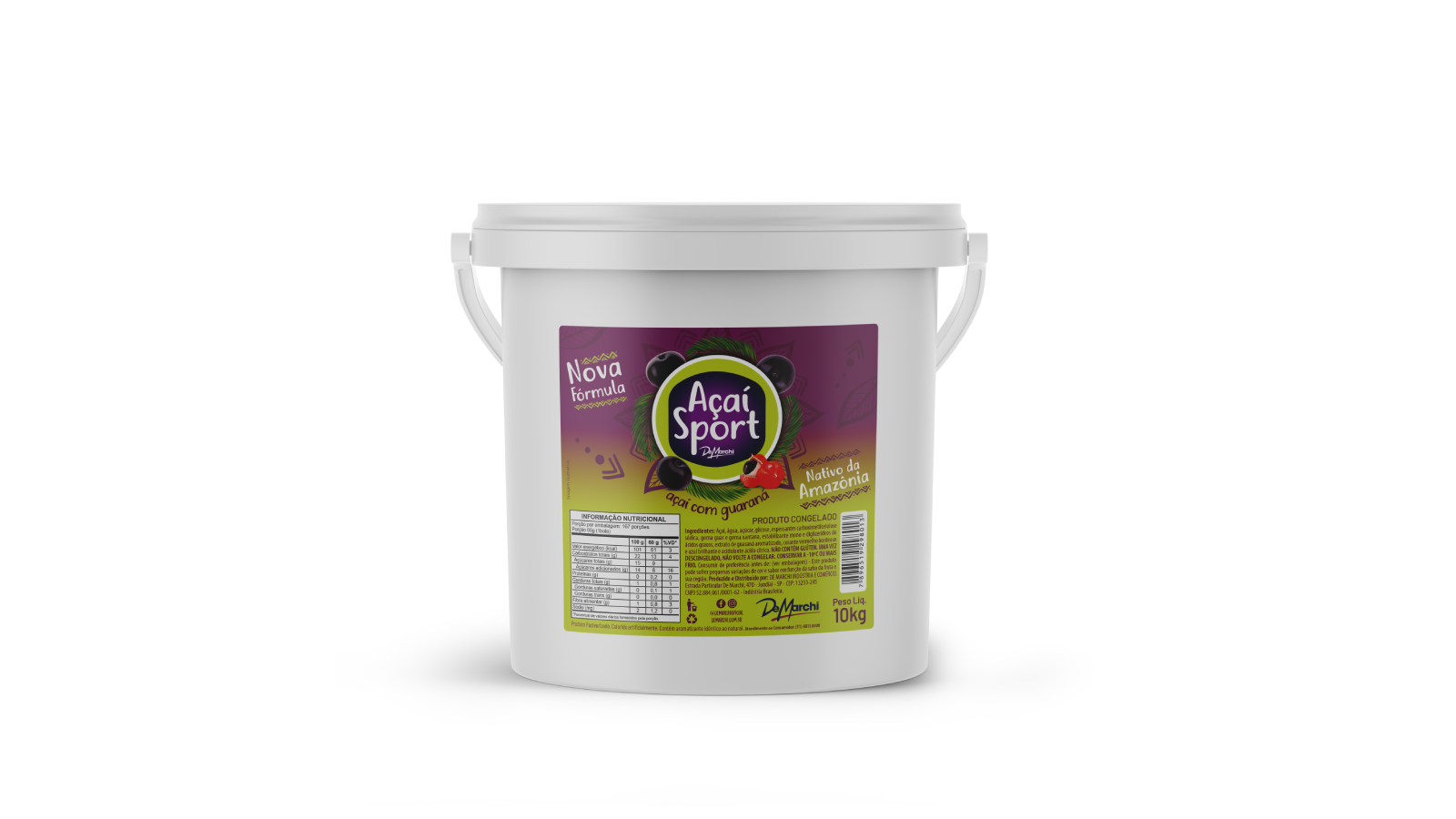 Açai com Morango NG Congelado 10 kg