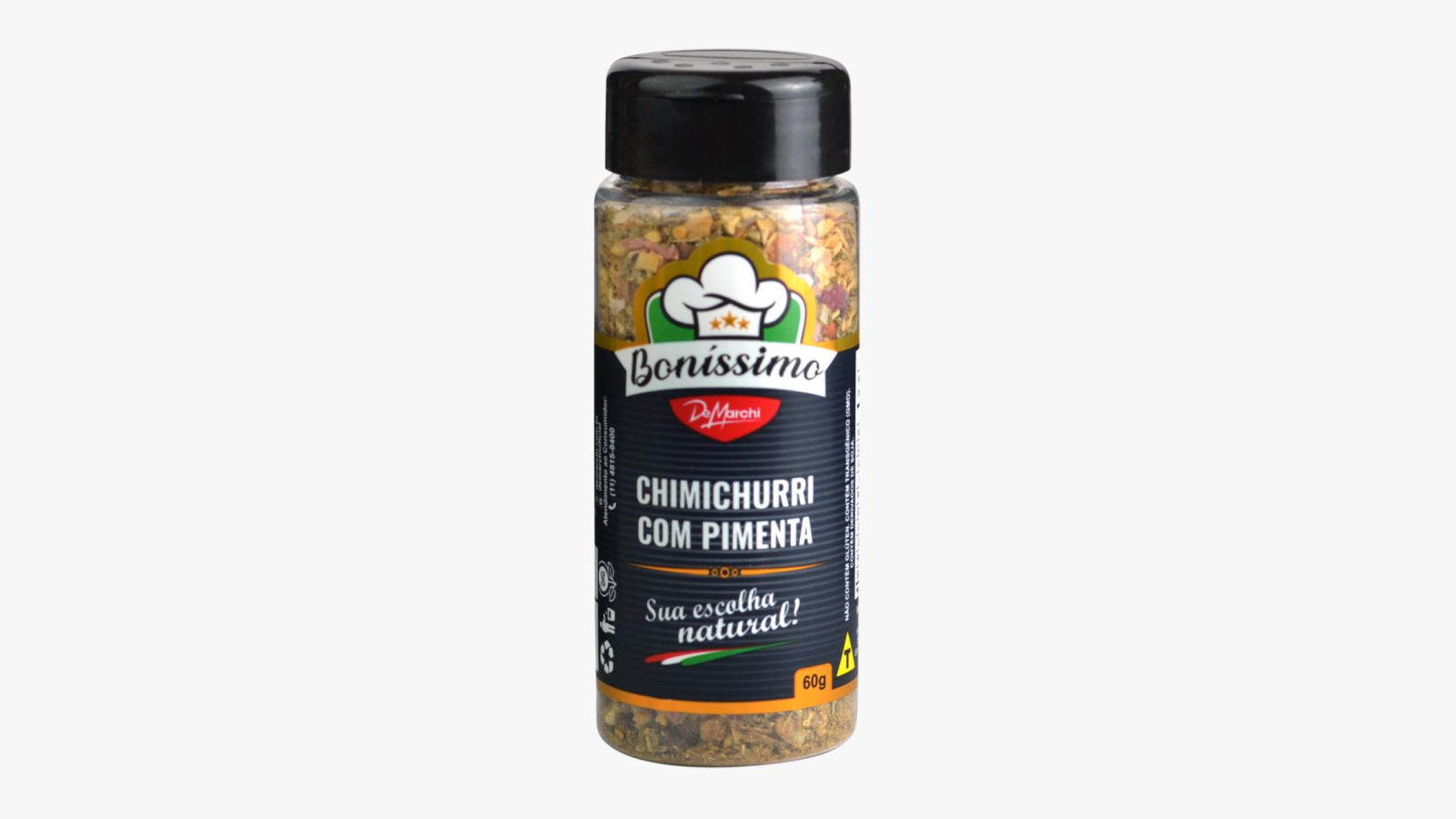 Chimichurri com Pimenta Boníssimo 60g CX 30 UN 1,8kg