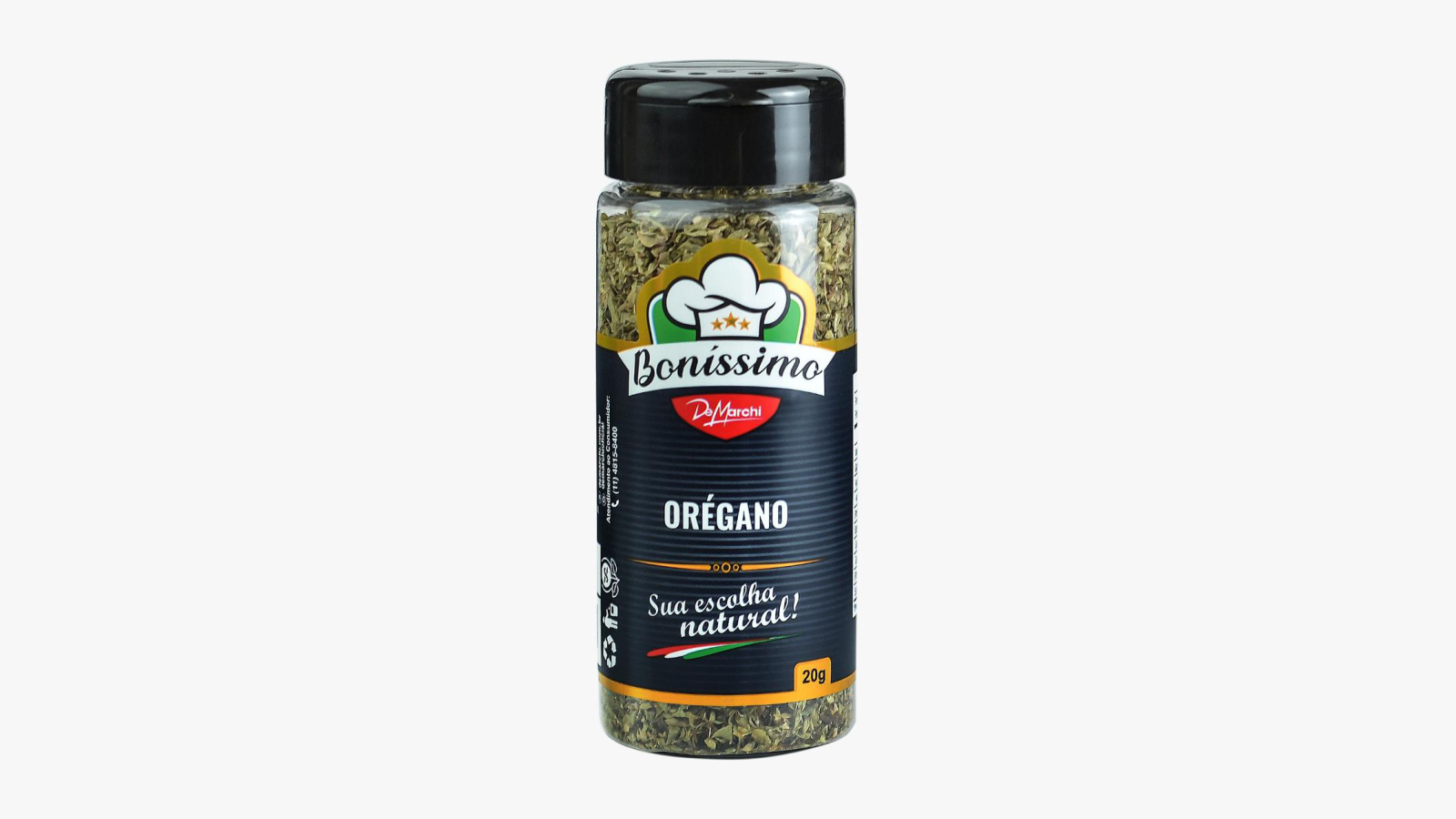 Orégano Boníssimo 20g CX 30 UN 0,6 kg