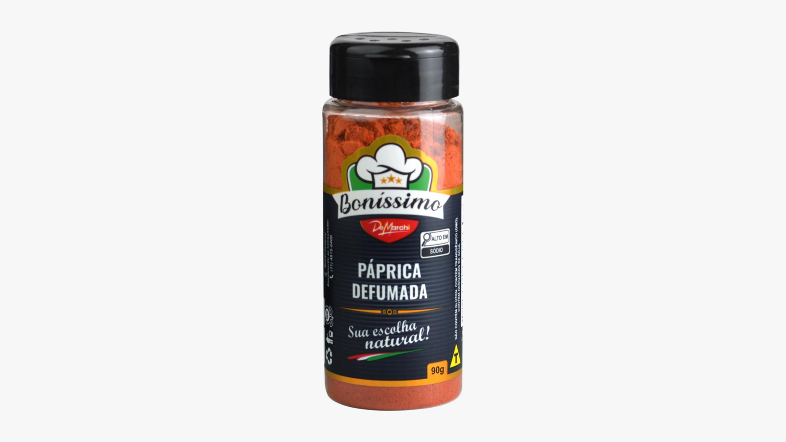Paprica  Defumada Bonissimo 90g CX 30 UN 2,7 kg