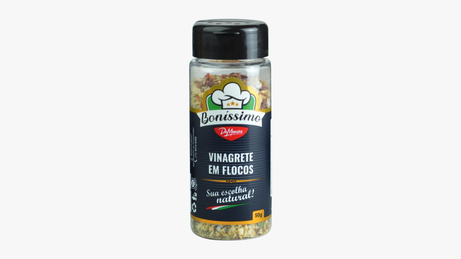 Vinagrete em Flocos Bonissimo 50g CX 30 UN 1,5 kg