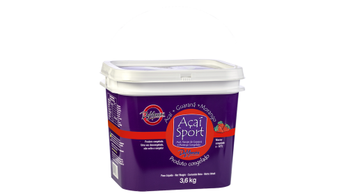 Açai com Morango Classic Congelado 3,6kg cx 7,2kg