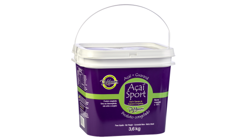 Açaí Tradicional  Classic Congelado 3,6kg cx 7,2kg