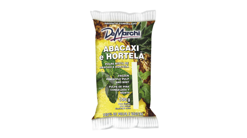 Polpa de Abacaxi com Hortelã Congelada 100g