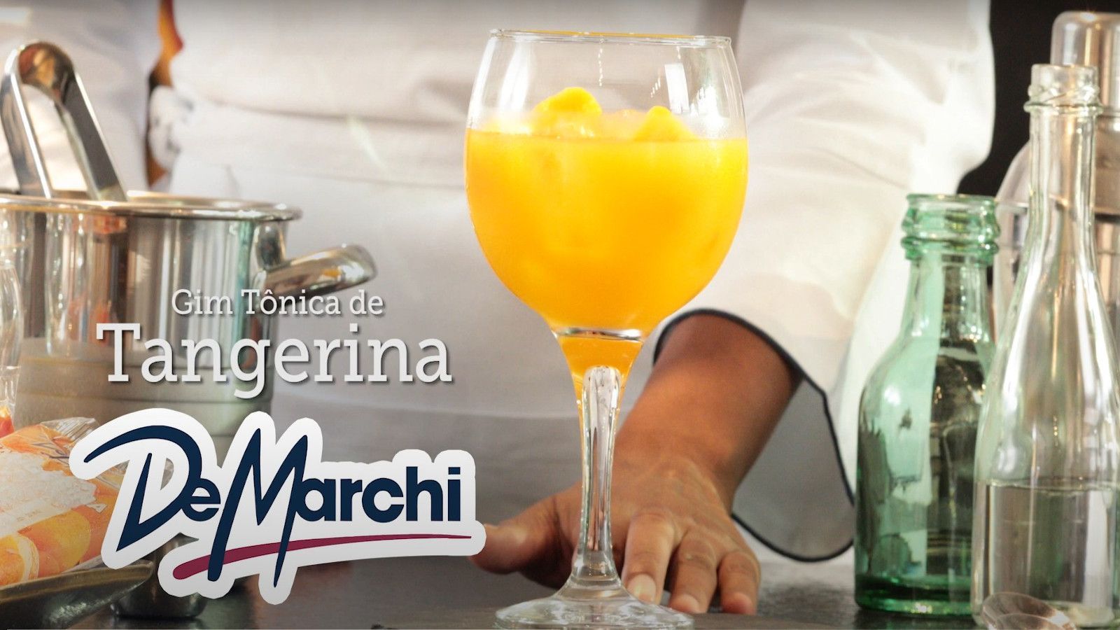 Gin Tônica de Tangerina | Drinks De Marchi