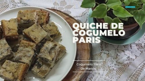 Quiche de Cogumelo De Marchi